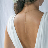 Pearl Backdrop Necklace