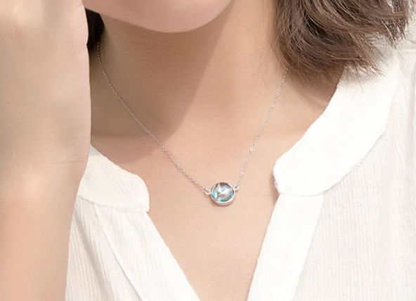 Mystic Mermaid Necklace-Necklace-Katalio