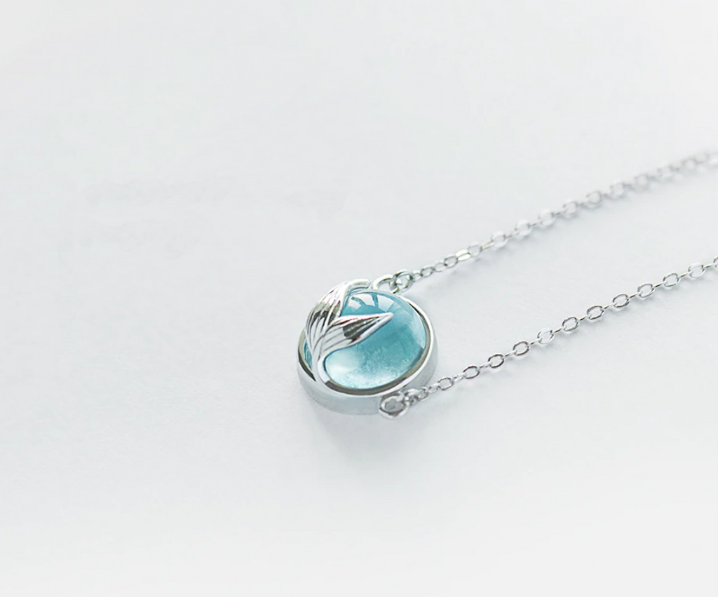 Mystic Mermaid Necklace-Necklace-Katalio