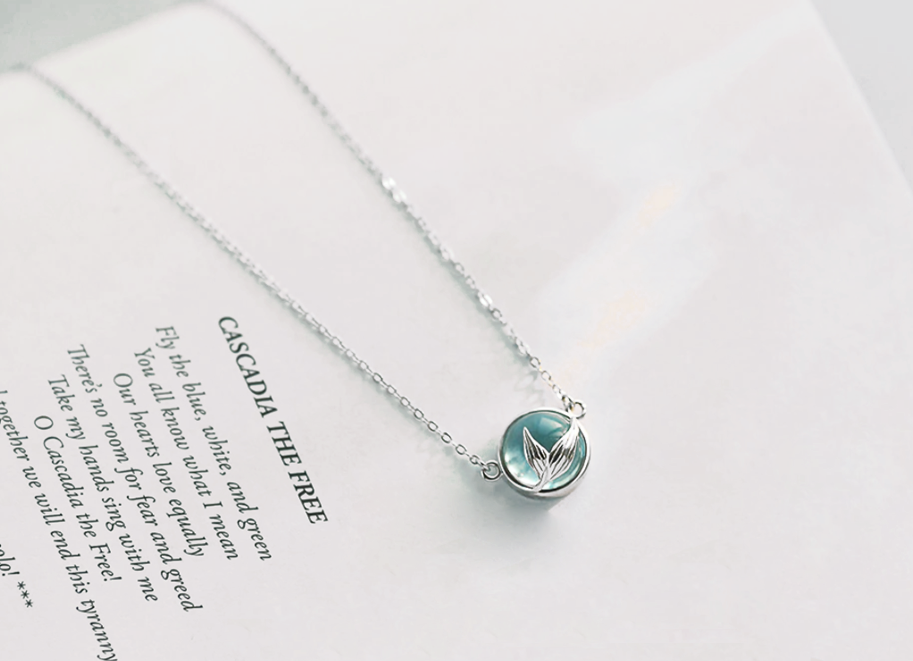 Mystic Mermaid Necklace-Necklace-Katalio