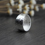 Bold Wild Hammered Ring-Ring-Katalio