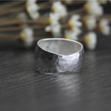 Bold Wild Hammered Ring-Ring-Katalio
