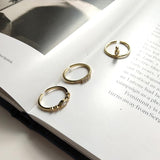 Dainty Stackable Zirconia Ring