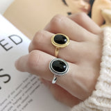 Celestial Agate Adjustable Ring-Ring-Katalio