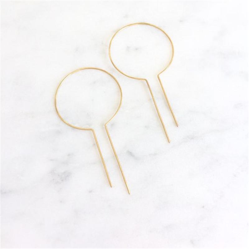 Équilibre Hoop Earrings-Earrings-Katalio