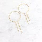 Équilibre Hoop Earrings-Earrings-Katalio