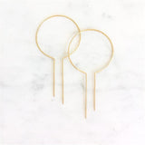 Équilibre Hoop Earrings-Earrings-Katalio