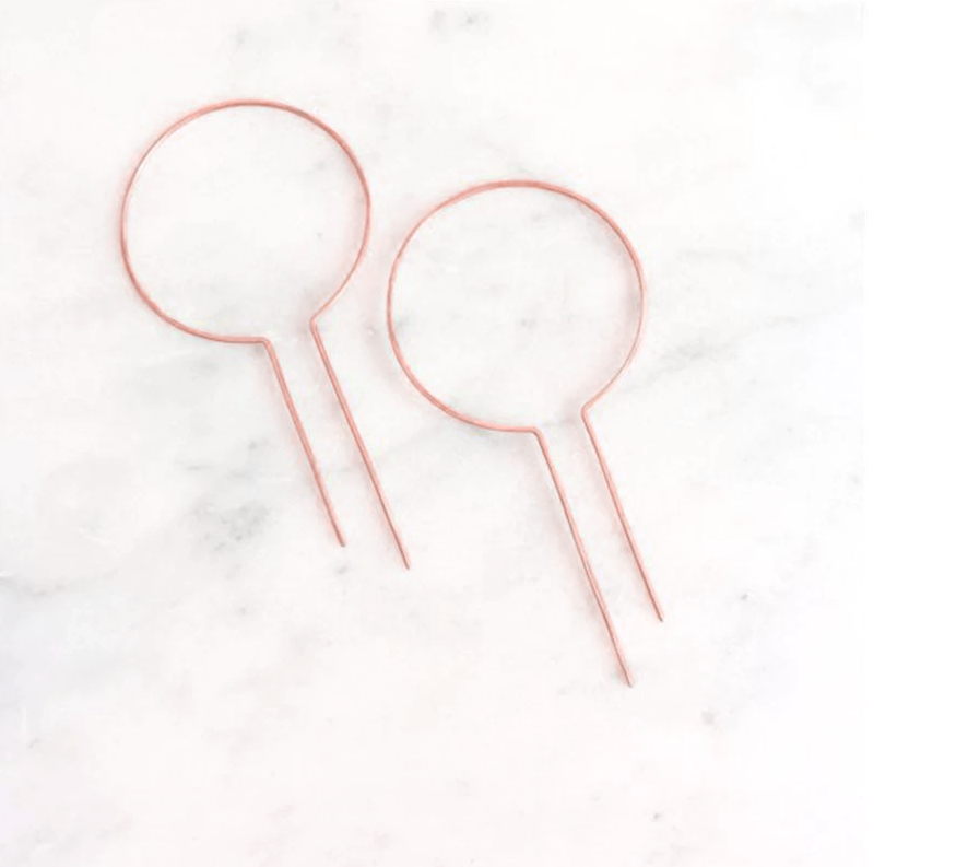 Équilibre Hoop Earrings-Earrings-Katalio