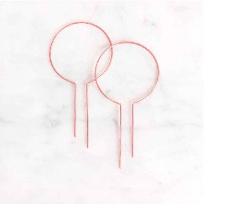 Équilibre Hoop Earrings-Earrings-Katalio