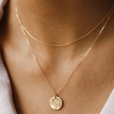 14K Gold-filled Dainty Chain Neckalce-Katalio