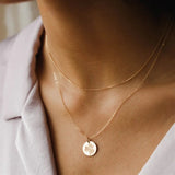 14K Gold-filled Dainty Chain Neckalce-Katalio