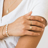 14K Gold Filled Opal Ring – Dainty, Elegant & Timeless Glow-Katalio