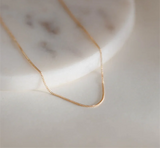 14K Gold-filled Dainty Chain Neckalce-Katalio