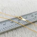 Classic 1.1mm Trace Chain Necklace-Chain Necklace-Katalio