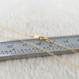 Classic 1.3mm Trace Chain Necklace-Chain Necklace-Katalio