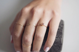 Dainty Hammered Ring-Ring-Katalio