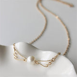 Angel Wings Pearl Necklace-Katalio