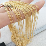 Classic 0.85mm Box Chain Necklace