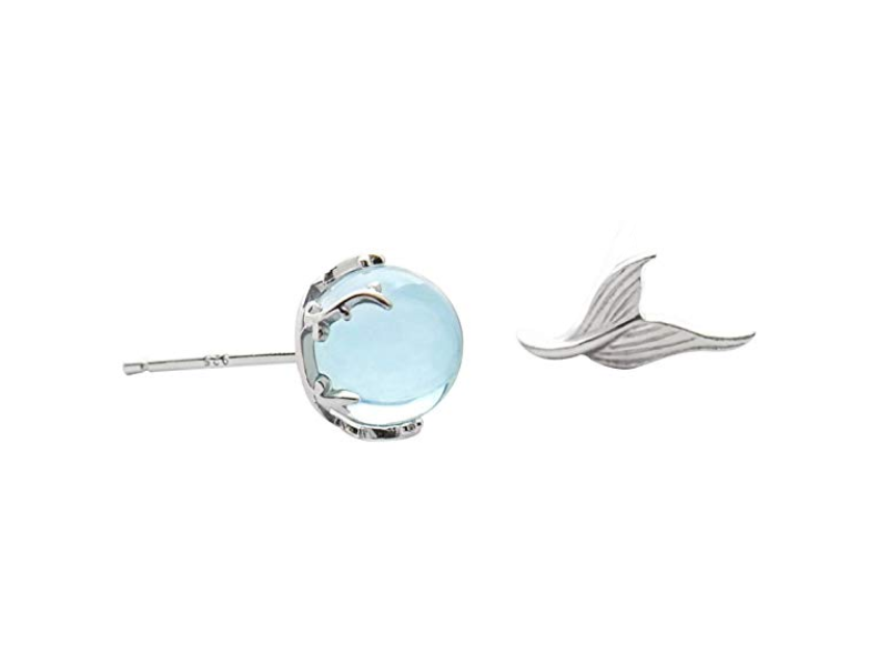Mystic Mermaid Studs-Earrings-Katalio