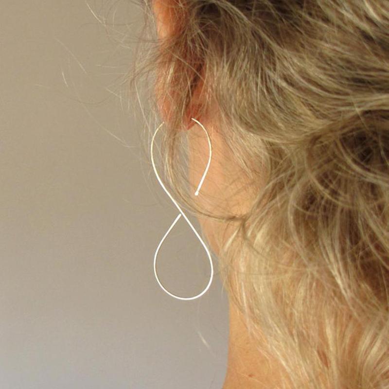 Infinity Hoops-Earrings-Katalio