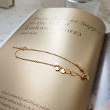 Gold Coin Bracelet-Bracelet-Katalio