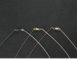 Minimalist Choker Necklace-Necklace-Katalio