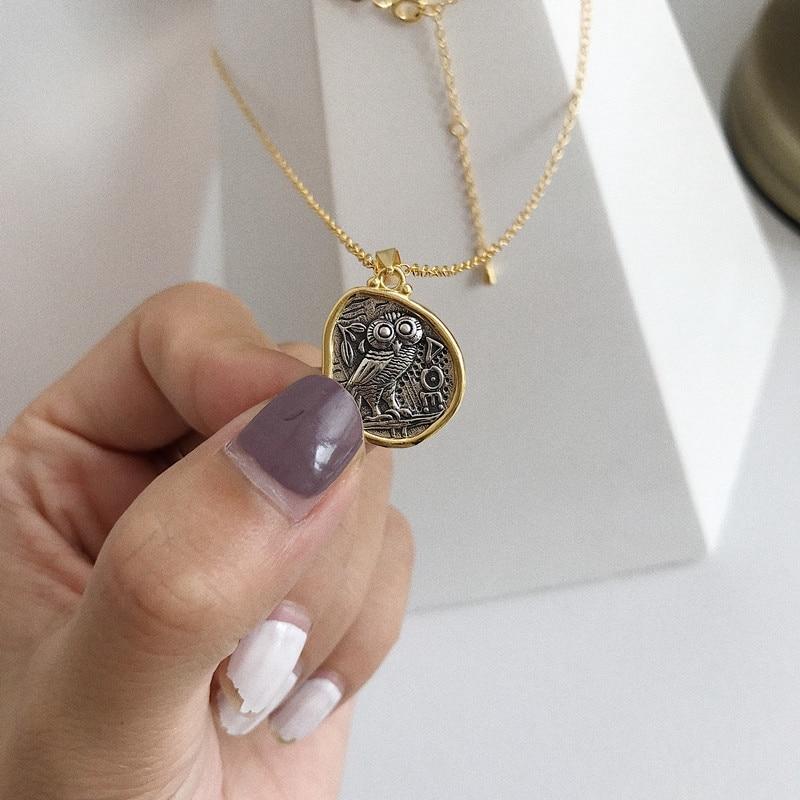 Mighty Owl Necklace-Necklace-Katalio