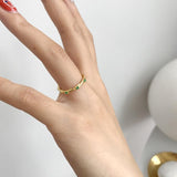 Green Zirconia Adjustable Ring-Ring-Katalio