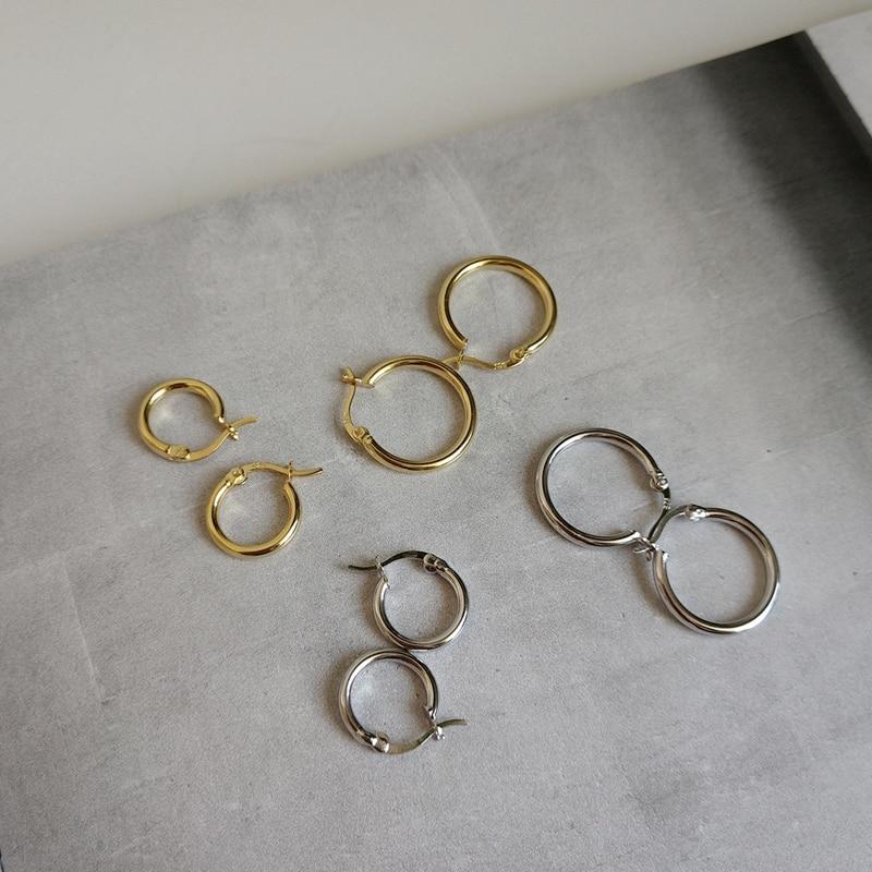 Chunky Statement Hoops-Earrings-Katalio