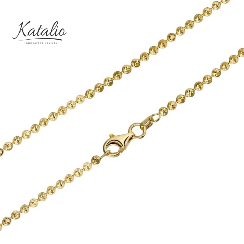 Round Geometric Chain Bracelet-Bracelet-Katalio